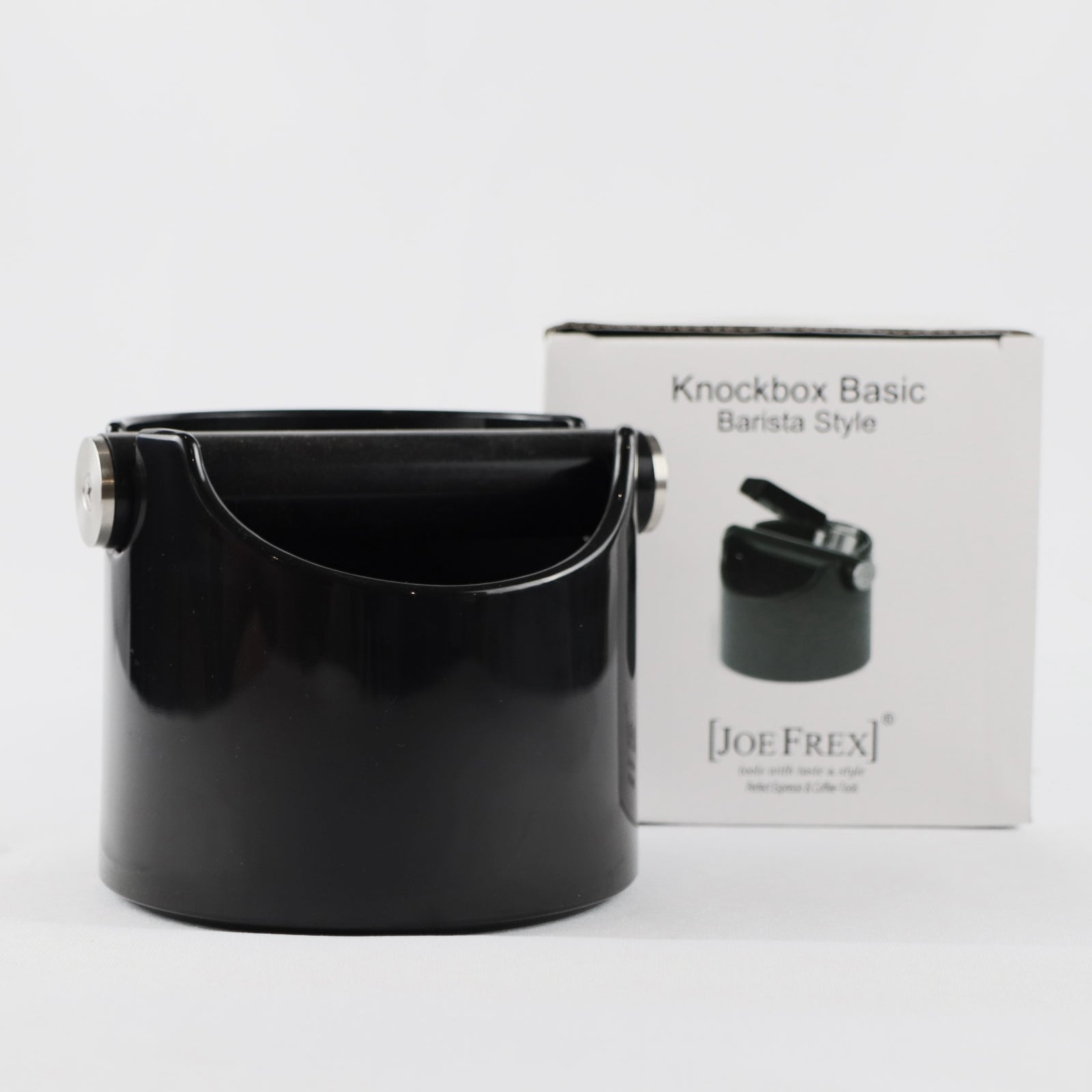 Abschlagbehälter - Knock Box Basic Schwarz