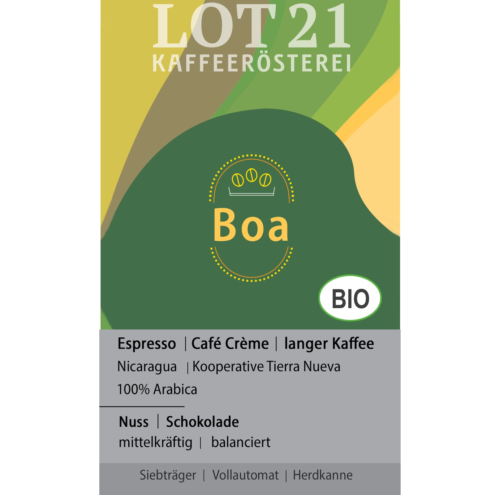 Espresso BOA (BIO)